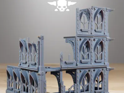 Aftermath station forge 3D print model