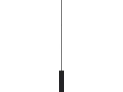 Pendant light Square tube SKU 5270 Free 3D model