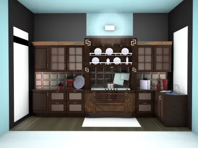 Modern Kitchen  3D model order
