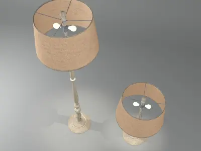 Floor Lamp 3D model