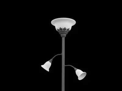 Living Room Lamp Low-poly 3D model get