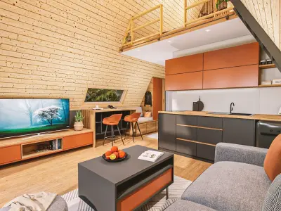 A-frame Alexa 30m2  basic plans 3D model