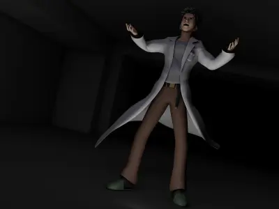 Mad Scientist 3D model