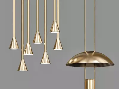 Pendant lamp 3D model 18