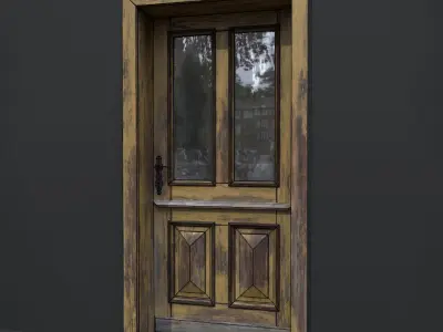 Front Door 70 3D model