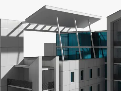  Modern Office Style Building 