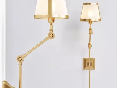 Brunswick wall lamp 3D model