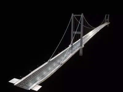 bosphorus bridge 3D model