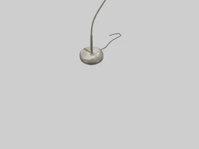 Desk Lamp model Low-poly 3D model