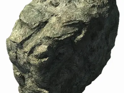 Huangguoshu Waterfall - Stone 03 3D model