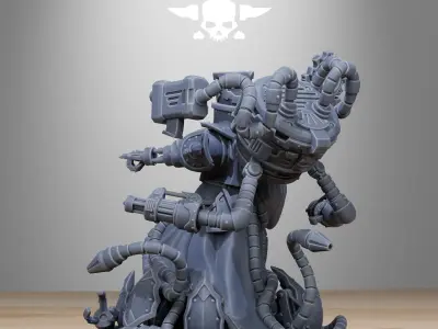 Scavenger Chaplain 3D print model