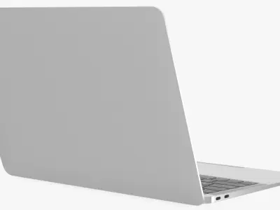 Subnotebook Silver 3D model