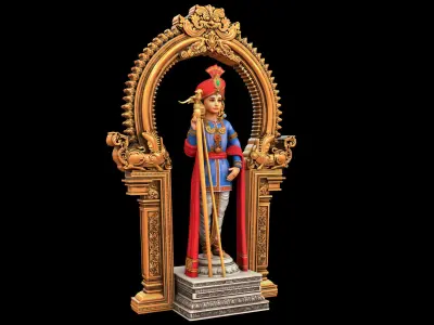 lord thiruchendur murugan  3D model