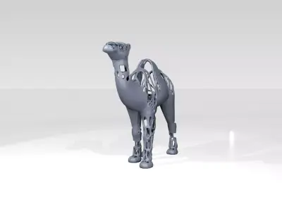 Dromedary Dust Voronoi 3D model