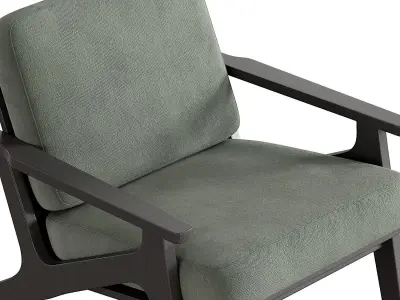 Breeze Armchair 3D model