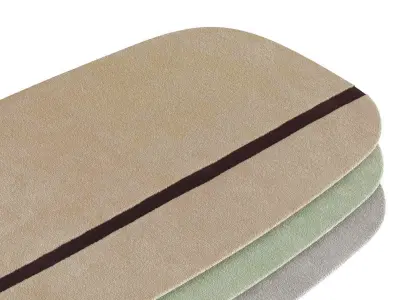 Oona Rug 90x200 3D model