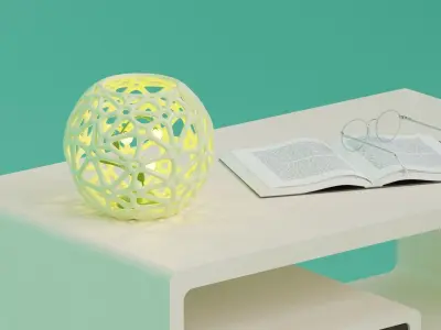  House decoration  spheregap abstract ring 3D print model