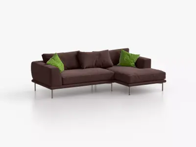 Sofa Linea Brown 3D model