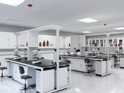 Science Laboratory 3D model