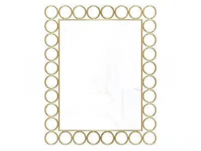 Mirror in a metal frame GZ-M1035 3D model