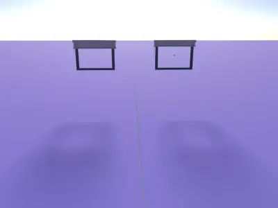 Bedroom Basic Low-poly 3D model