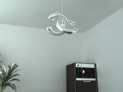 Modern Pendant Lamp 3D model