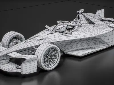  Nissan Formula E 2026 Season 12 Gen3 Race Car 
