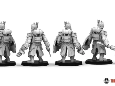 Primus Scion - Ogre Squad 3D print model