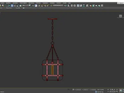 Colchester Pendant Light Low-poly 3D model