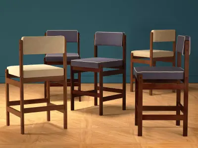 Tiao Barstool 3D model