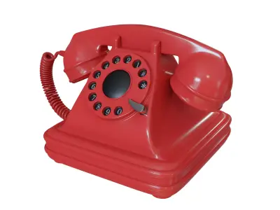 Landline Telephone 3D model