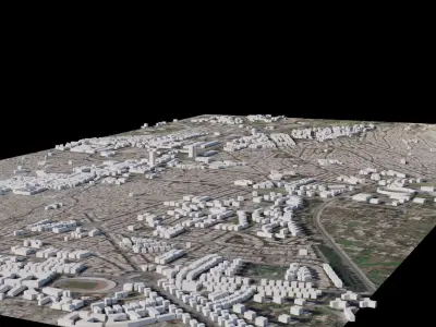 Demascus - Syria 3D model