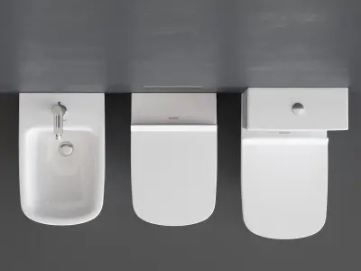 Duravit DuraStyle WC Low-poly 3D model