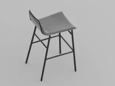 Barstool 3D model