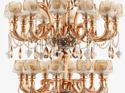 696362 Esserco Osgona Chandelier 3D model