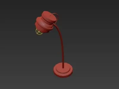 Diesel lamp 3D model