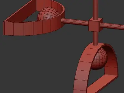 Sphere and Cut 3D model