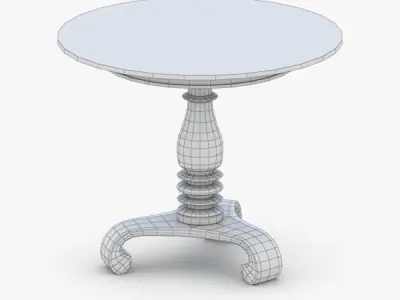 0333 - Table Low-poly 3D model