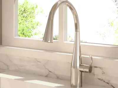 Family Kitchen Set 04 3D model