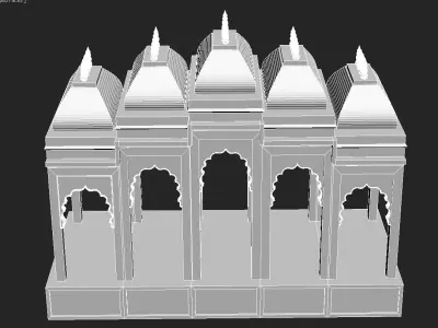 Indian Palace 3D model