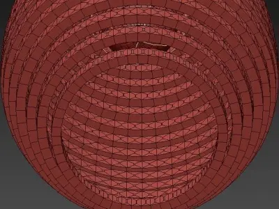 China wood pendant lapm 3D model