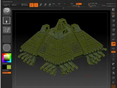 EPIC - ARMAGEDDON SET 14- XenoCyborg FORCE set 7 3D print model