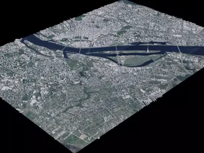 Riga - Latvia 3D model