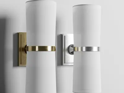 INWOOD SINGLE SCONCE Low-poly 3D model