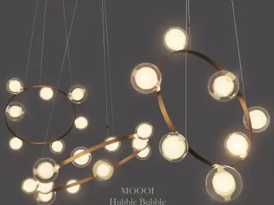 Moooi Hubble Bubble lights-N2 3D model