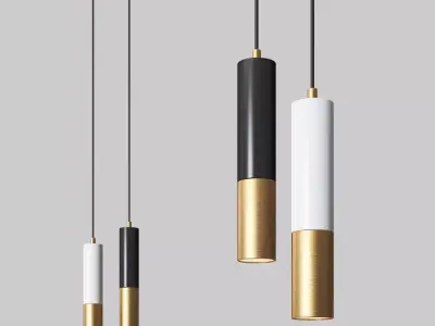 Delightfull Ike Pendant Suspension 3D model