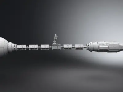 Discovery 1 scale model 3D print model