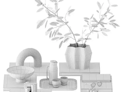 decorative set  3D model order