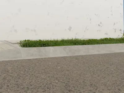 Realistic Road System 3D model