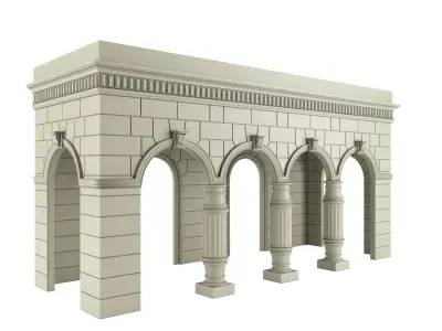 Classic Architecture Arch 3D model
